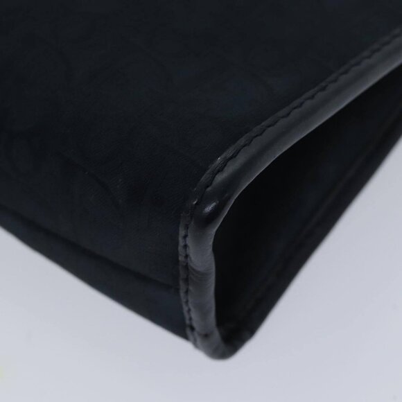 Christian Dior Trotter Canvas Clutch Bag Navy Auth - Picture 15 of 16